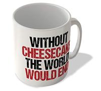 McMug - Without Cheesecake The World Would End - Mug, Ceramic, 11fl.oz.