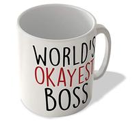 McMug - World's Okayest Boss - Mug, Ceramic, 11fl.oz.