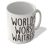McMug - World's Worst Waitress - Mug, Ceramic, 11fl.oz.