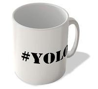 McMug - #Yolo - Hashtag Mug, Ceramic, 11fl.oz.