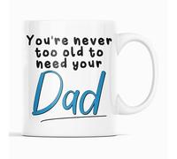 McMug - You're Never Too Old Too Need Your Dad - Father Mug, Ceramic, 11fl.oz.