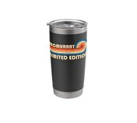 McMurray Retro 70s 80s Sunset Stripe Stainless Steel Insulated Tumbler