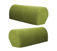 MCMUZKZS 2 Pieces Sofa Armrest Covers Non Slip Stretch Armrest Covers Thickened Flannel Dirt and Stain Resistant Suitable for Pet Owners Home Decor