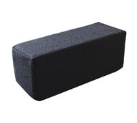 MCMUZKZS Chair Armrest Cushion, Elbow Support, Polyester Sponge Padding, Non-Slip Underside, Adjustable Fastening, Suitable for Home, Office, Living Room, Black
