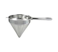 MCMUZKZS China Cap Strainer Stainless Steel Cone for Cooking, Jelly, And Tea with Long Handle, Multi, 26.5cm