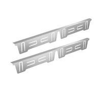 MCMUZKZS Stainless Steel with Strip, Spring Mechanism, Edge, Anti-Deformation, for Kitchen, Gift, Cleaning, Household Use, Silver