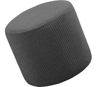 MCNDSI Ottoman Slipcovers Round Footrest Footstool Covers Stretch Fabric Ottoman Covers, Spandex Slipcover Machine Washable(F3,45x45cm)