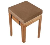 MCNDSI Square Bar Stool Cushions Non-Slip Chair Pads with Ties 2“ Thick Chair Cushions of Machine Washable Cover(#3,30x30x3cm/12x12x1.2in)
