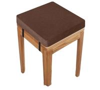 MCNDSI Square Bar Stool Cushions Non-Slip Chair Pads with Ties 2“ Thick Chair Cushions of Machine Washable Cover(#19,30x30x3cm/12x12x1.2in)