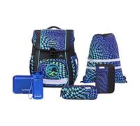 McNeill Bravo School bag set 8-piece blue