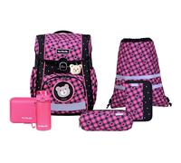McNeill Bravo School bag set 8-piece pink
