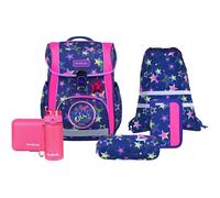 McNeill Bravo School bag set 8-piece pink