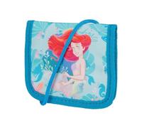 McNeill Disney Arielle Neck Pouch, Coin Compartment, Ticket Compartment, blue, One Size