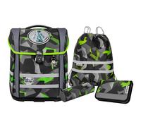 McNeill Perfecto School bag set 5-piece gray