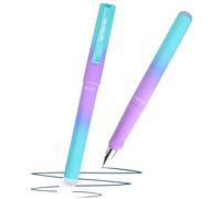 McNeill - Ghost Pen - Gradient - Erasable Fountain Pen for School and Everyday Use | For Right and Left-Handed Users | Thermal Erasable Ink, Ergonomic, Refillable (Gradient Purple)