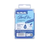McNeill - Ghost Pen Ink Cartridges - Thermal Erasable Ink for Ghost Pen Fountain Pen | Replacement Cartridges in Various Colours | Clean Writing & Residue-Free Erasing (Blue)