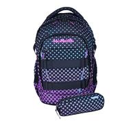 McNeill Luca 2:0 School Backpack Dark Marshmallow Multicolored