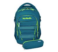 McNeill LUCA 2:0 School Backpack Petrol & Light Green teal