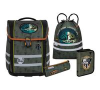 McNeill Perfecto School bag set 5-piece green