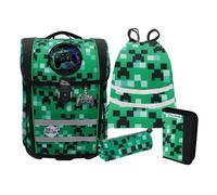 McNeill Perfecto School bag set 5-piece green