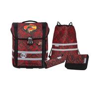 McNeill Perfecto School bag set 5-piece red