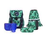 McNeill Primo School bag set 8-piece green