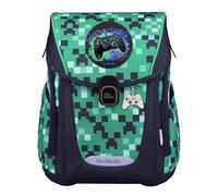 McNeill satchel Primo Schoolbag Set 9 -piece Game Zone green