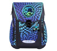 McNeill satchel Primo Schoolbag Set 9 -piece Gamer blue