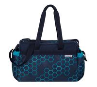 Mcneill sports bag blue with pattern
