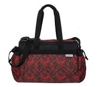 Mcneill sports bag red with pattern