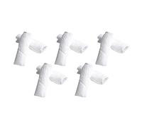 Mcnhbdgg 100 Pack Strainer Bag, 5 Gallon Paint Strainer with Elastic Top Opening White Fine Mesh Filters Bag for Paint Gardening