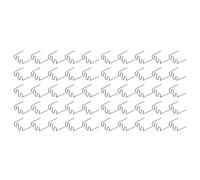 Mcnhbdgg 1000Pcs Welding Rods Hot Staple Repair Machine Plastic Welding Hot Stapler Car Auto Bumper Repair Pre Wave Staples 0.6mm