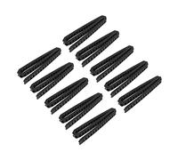 Mcnhbdgg 10pcs 10 x 20mm 1M Open on Both Side Plastic Towline Cable Drag Chain