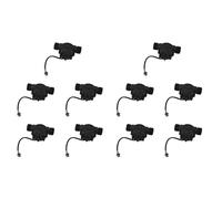 Mcnhbdgg 10Pcs Water Sensor DN25 DC3.5-24V 1 Inch 2-100L/Min Hall Flowmeter Heat Pump Water Heater Meter Switch Counter