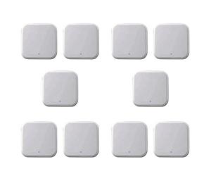 Mcnhbdgg 10X Bluetooth WiFi Gateway Fingerprint Password Smart Electronic Door Lock Home Bridge Ttlock App Control Gateway Hub