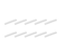 Mcnhbdgg 10X Slotted Curved Bone Nut for 4 Strings PB Jazz, 4.2X3.2X4.6/4.6mm
