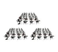 Mcnhbdgg 156 Pcs Medieval Cavalry War Horse Model Roman Ancient Medieval Warrior Model Toys