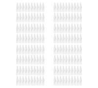 Mcnhbdgg 160Pcs Nasal Bottle, 10ML Clear Small Empty Nose Bottle Reusable Fine Mist Sprayers for Travel