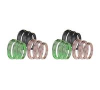 Mcnhbdgg 18 Rolls Bonsai Wires, Tree Training Wire, Anodized Aluminum Bonsai Training Wire, for Bonzai Trees Indoor