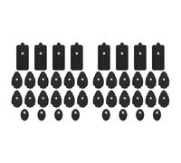 Mcnhbdgg 20 Pairs Unit Electrode Pads,3.5mm Snap Replacement Pads for Electrotherapy Reuse More Than 30 Times