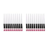 Mcnhbdgg 20 Pcs Pink Brush White Bar Mask Brush Skin Care Makeup Tools