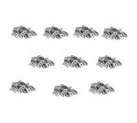 Mcnhbdgg 200Pcs 2020 Corner Fitting Angle Aluminum 20x 20 L Connector Bracket Fastener Match Use 2020 Industrial Aluminum Profile