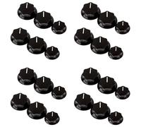 Mcnhbdgg 24Pcs Control Knob Volume Audio Control Knobs for Jazz Electric Guitar Parts