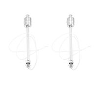 Mcnhbdgg 2PCS 150mm Stainless Steel Float Switch Tank Liquid Water Level Sensor 220V