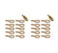 Mcnhbdgg 2set Straight Pull Rings Pads Chuck Stud Welder Spot Welding Kit Slide Hammer Dent Pulling Miracle System