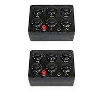 Mcnhbdgg 2X 0-99999.9 Ohm Simple Resistance Box Variable Decade Resistor Teaching Instrument Teaching Resistance Box