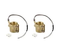 Mcnhbdgg 2X 110V 380W 42mmx50mm Injected Mould Heating Elements Brass Band Heater for Injection Molding Machine
