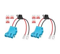Mcnhbdgg 2X 12 AWG Wire Harness Connector Replacement Compatible with Peg-Perego 12V SLA Battery Ride on Vehicle Riding Toys