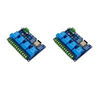 Mcnhbdgg 2X 4 Channel Relay Module 30A DC7-28/5V WiFi Bluetooth Relay Module - Development Board