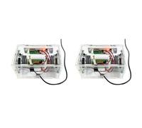 Mcnhbdgg 2X DIY Electronic Kit Bluetooth Speaker Music Spectrum Soldering Practice LED Flash Display Soldering Project Practice B
